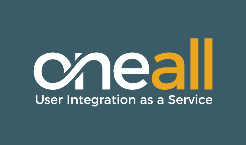 Social Login by OneAll logo showcasing seamless user authentication via social media accounts.