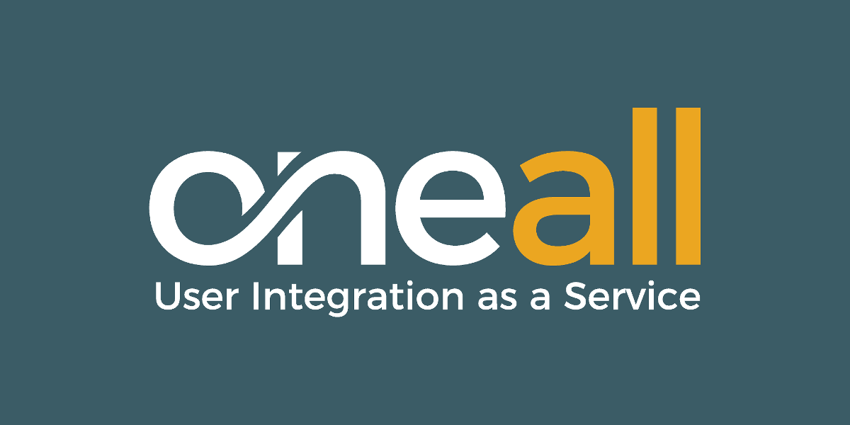 Social Login by OneAll logo showcasing seamless user authentication via social media accounts.