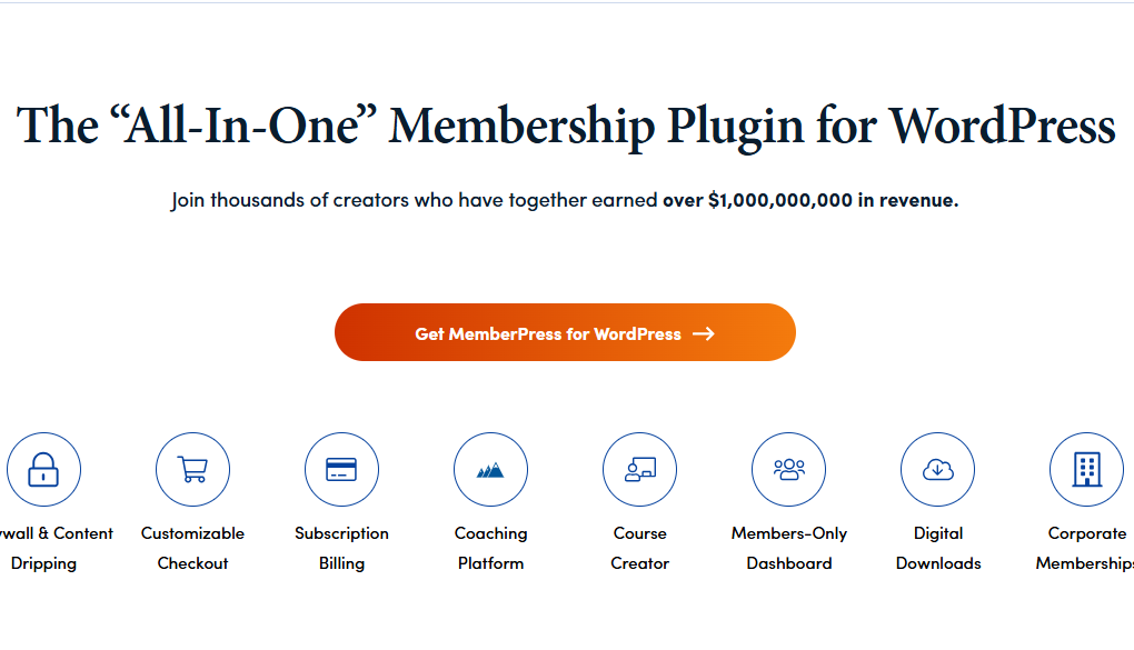 MemberPress WordPress plugin for membership site management