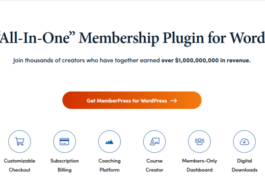 MemberPress WordPress plugin for membership site management