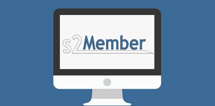 Visual of s2Member plugin with icons representing user roles, secure access, and content protection.