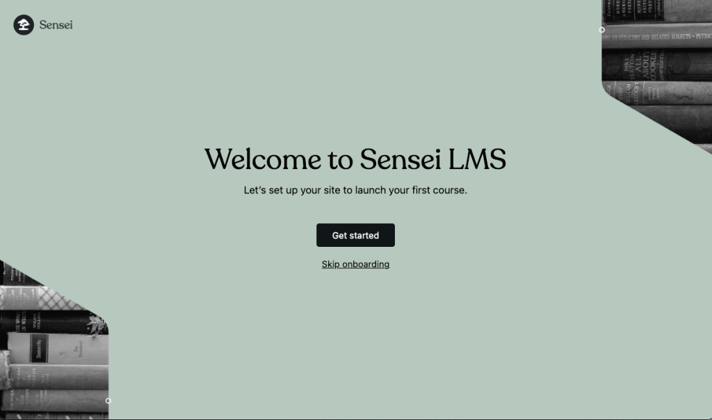 A clean and modern digital representation of a Learning Management System (LMS) interface, showcasing a user-friendly design.