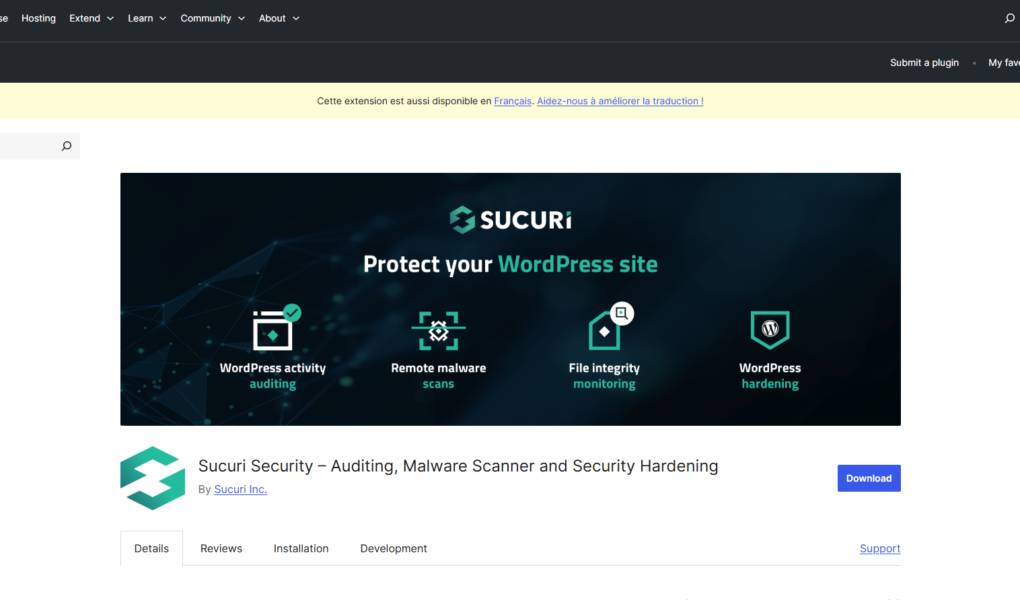 Sucuri Security logo, website protection, firewall, malware detection