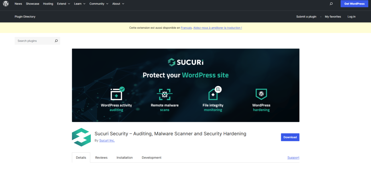 Sucuri Security logo, website protection, firewall, malware detection